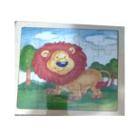 Marlin Kids 20 Piece Wooden Tray Puzzle (Lion)  Marlin Kids 20 Piece Wooden Tray Puzzle (Lion)